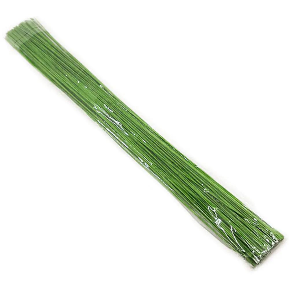 50 Pçs/set #26 Papel Floral Fio 0.45 milímetros/0.0177 Polegada 36 Diâmetro cm de Comprimento do Fio do Ferro Utilizado Para DIY Flor Meia de Nylon Tomada de Branche - Image 1