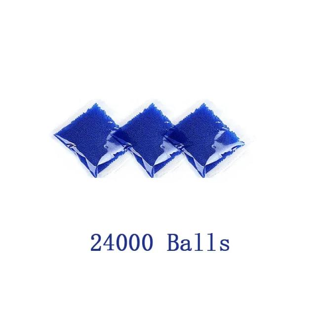 Bolas de Hidrogel Cristal para Decoração e Munição de Airsoft de 7-8mm