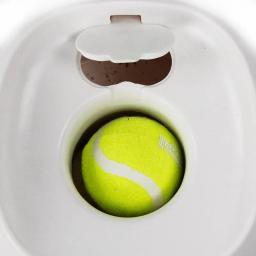 Dispensador interativo do alimento para o animal de estimação, bola de tênis, coisas do cão para cães, máquina da recompensa, brinquedos lentos, entre alimentador, 2022 - Image 3