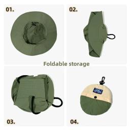 Boné glaciar portátil para acampamento ao ar livre, pesca, guarda-sol, à prova d'água, respirável, chapéu de montanhismo para primavera, verão, ciclismo - Image 3