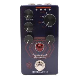 Pedal de efeito Mosky para guitarra, rei Rat Fuzz distorção, efeito Overdrive, Atirador Drive, acessórios de guitarra - Image 2