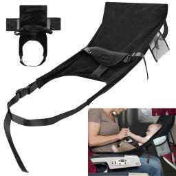 Cama de viagem para avião infantil, extensor de assento inflável para crianças, cama portátil essencial para avião/carro/trem, cinto de sono para viagem c4q4 - Image 1