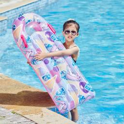 Lightweight Surf Body Board com alça para crianças, prancha de praia, prancha flutuante, esportes aquáticos, piscina de praia - Image 2
