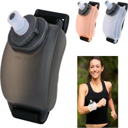 Garrafa de água portátil para corrida, ajustável, pequena garrafa esportiva, para esportes ao ar livre, ciclismo, maratona - Image 1