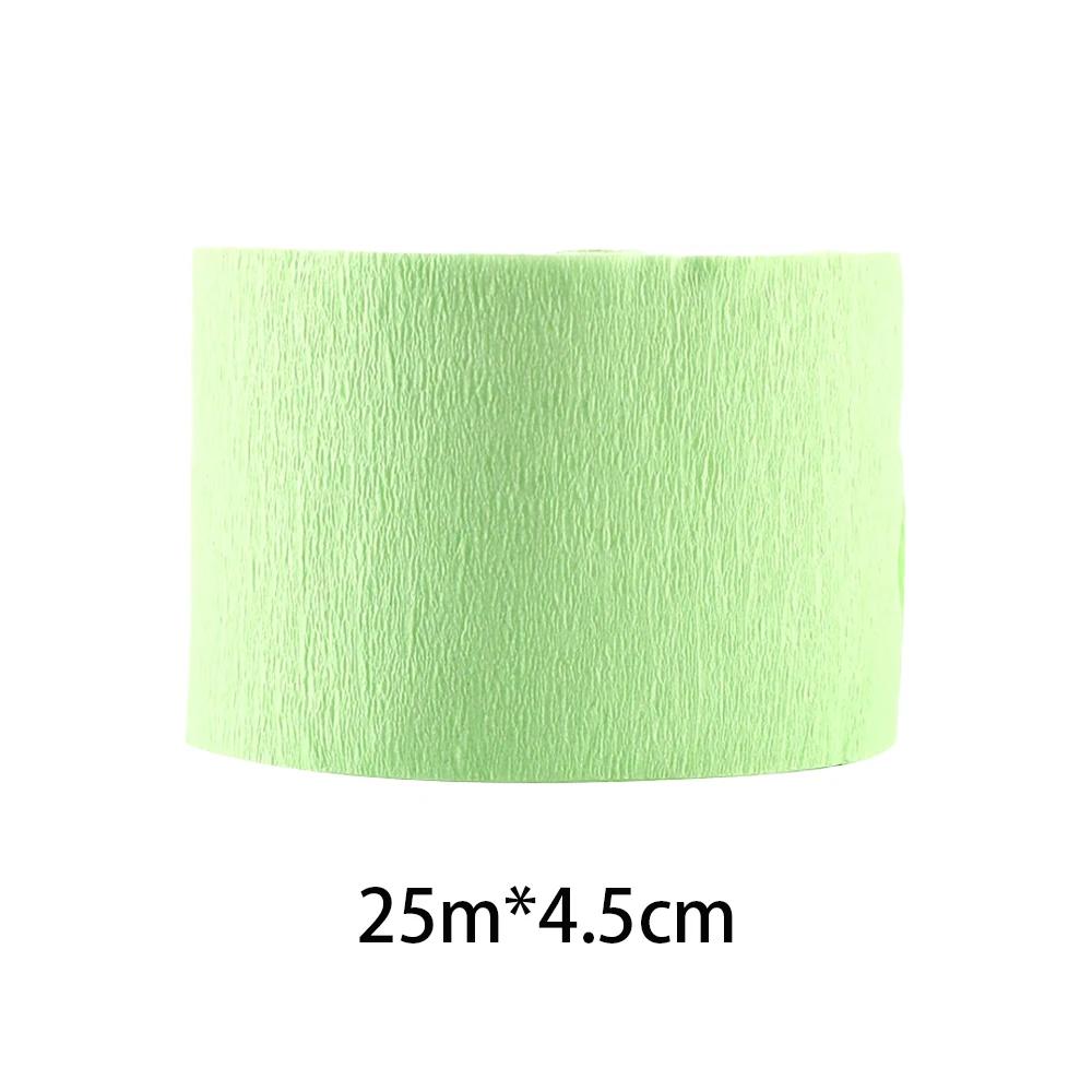 Rolo De Papel Crepe Colorido, DIY Origami Party Decor, Streamer Arco-íris, Papel Rugas, Cortina De Fundo, Casamento, Baby Shower Supply, 6Pcs - Image 1
