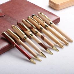 Gravação A Laser Caneta De Madeira De Bambu, Material Em Branco, Presentes Personalizados, Parceiro, Escritório, Estudante, Graduação, Favores De Festa De Casamento - Image 1