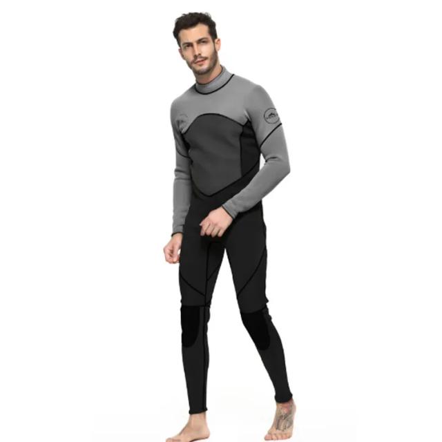Mergulho em Flanela Masculino: Maiô de Surf 1 Peça 3mm com Calor e Proteção Solar