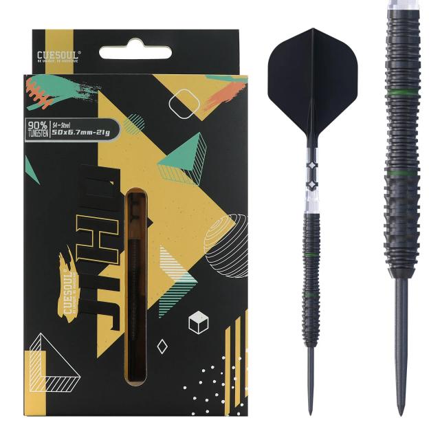 CUESOUL JIHO Tungsten Dart Set 90% Aço 21-24g