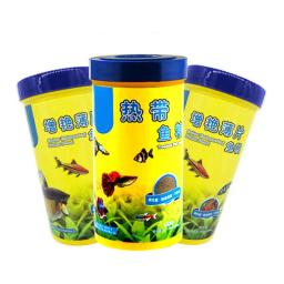 Flocos para peixes tropicais, Aquário ornamental marinho, Comida de alimentação, Comida deliciosa, 1 garrafa - Image 5