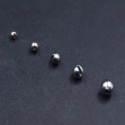 Slotted Tungsten Beads para Fly Tying, brilhante e suave Beads Pesca, Ninfa Cabeça, Pia bola, rapidamente, 2.0, 2.5, 3.0, 3.5, 4.0, 20Pcs - Image 5