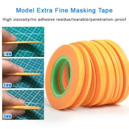 1mm/2mm/3mm fita adesiva modelo fita adesiva artesanato ferramenta de pintura fineline fita adesiva automotiva para carro diy arte de pintura automática - Image 3
