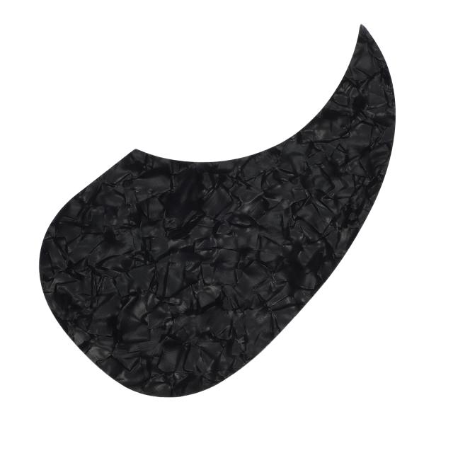 Pickguard de guitarra acústica em formato de lágrima com porca e acessórios exclusivos para proteção e estilo