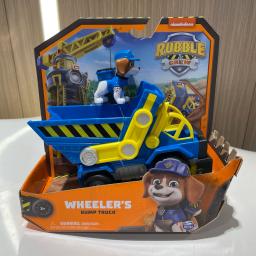 100% genuíno patrulha pata escombros & tripulação brinquedo Wheeler mix carregador figura de ação boneca com figuras colecionáveis crianças brinquedo presente aniversário - Image 4
