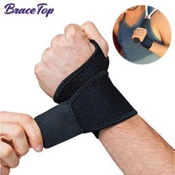 1 pçs ginásio faixa de pulso esportes pulseira masculino cinta de pulso feminino suporte de pulso tala fraturas túnel do carpo pulseiras para fitness - Image 1