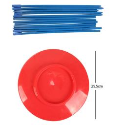 6 Set Malabarismo Sticks Performance Props Crianças indoor e outdoor Jogos - Image 6