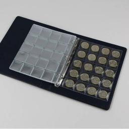 Clássico Porta-moedas para Coleção, Álbum Pockets, Folder Pages, Armazenamento, Clear Organizer, 42, 30, 20, 12, 3 Pockets - Image 6
