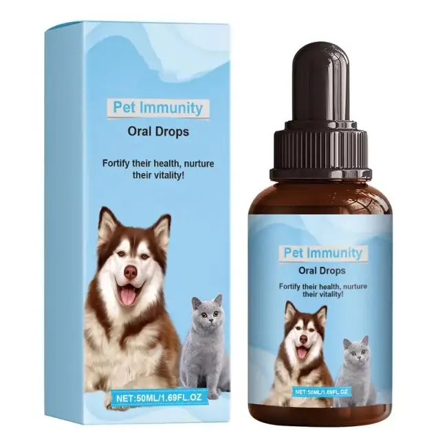 Suplemento Pet Care Drops para Saúde de Cães e Gatos - 50ml