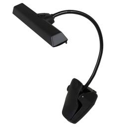 Suporte de música LED Clip-on para Luz de Música Portátil Flexível Gooseneck Eye Protection Leitura Livro Light Bed Desktop Lamp - Image 4