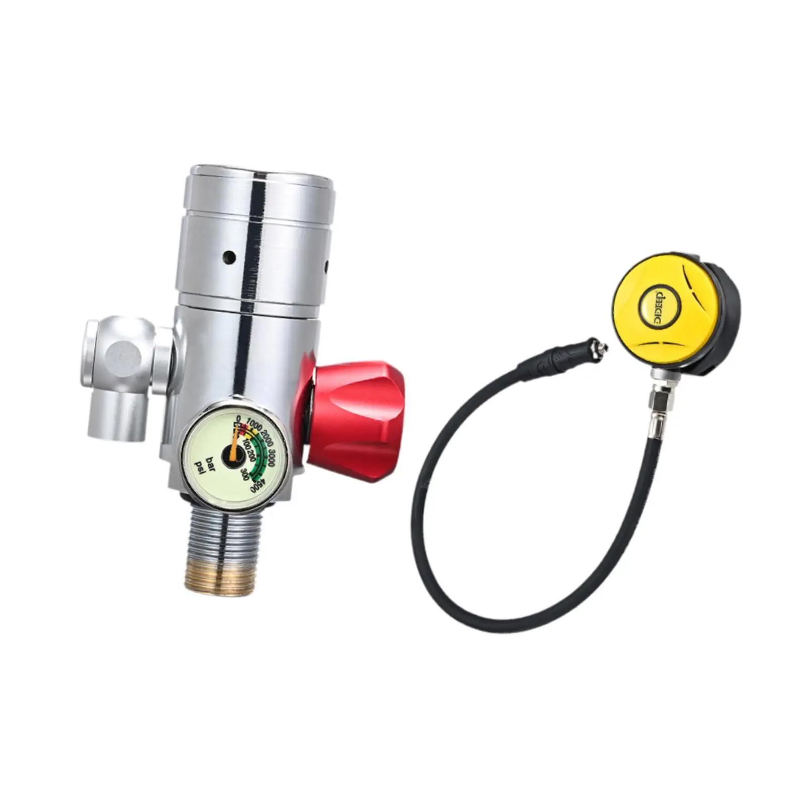 Conjunto regulador de mergulho 1 L Adultos Acessórios Regulador de mergulho subaquático - Image 1
