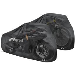 Impermeável bicicleta capa protetora, protetor UV Dustproof para motocicleta, MTB, bicicleta, chuva, sol, carro elétrico - Image 1