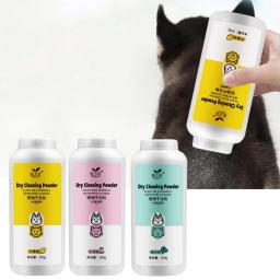 Shampoo em pó sem água para cães e gatos fragrâncias de longa duração cuidados de higiene C6UE - Image 2