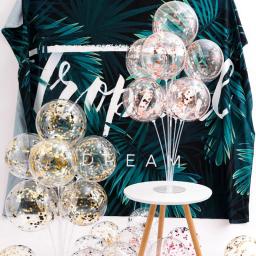 Desktop Balão Stand Kit para Decoração de Festa, Suporte Claro, Chuveiro de Bebê, Casamento, Crianças, Aniversário, Mesa Centerpiece, Reutilizável, 1, 2Set - Image 3