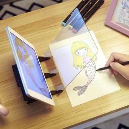 Prancheta óptica para iniciantes, cópia, esboço, rastreamento, artefato, imagem, projetor de reflexão, ferramenta de pintura - Image 1