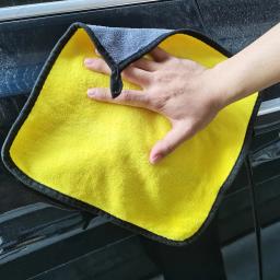 Toalha de Microfibra Extra Macia Car Wash, Limpeza de Secagem, Car Care, Detalhando Ferramentas, 3 Pcs, 10 Pcs, 30Pcs - Image 4