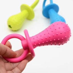 Brinquedos para animais de estimação para cães pequenos resistência de borracha para morder brinquedo do cão dentes limpeza mastigar treinamento brinquedos para animais de estimação suprimentos filhote de cachorro cães - Image 2