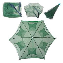 Rede de pesca automática portátil, dobrável, captura iscas de peixe, armadilha para peixes, camarão, minnows, caranguejo, armadilhas de malha, acessórios de pesca - Image 2