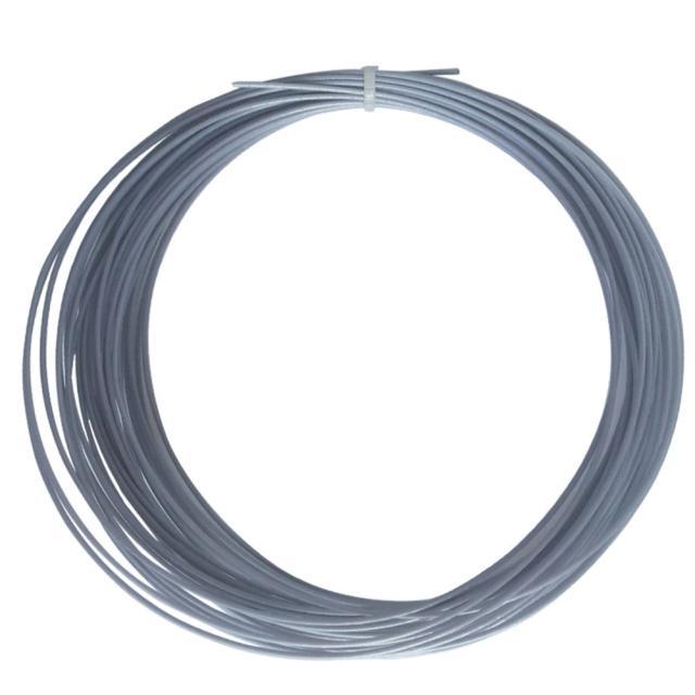 Corda de Tênis Alu Power Dupla Nervura em Co-poliéster - 17g, 1,25mm para Entusiastas