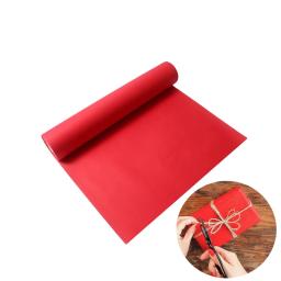 Folha De Papel Kraft De Arte De Artesanato Vermelho, Papelão Colorido, Embrulho De Flores, Material De Embalagem De Papel Envoltório, Papelaria De Pintura Kraft - Image 1