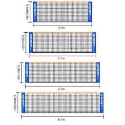 Rede de treinamento padrão portátil do badminton, acessório desportivo profissional, tênis ao ar livre e voleibol, 3,1 m, 4,1 m, 5,1 m, 6,1 m - Image 6