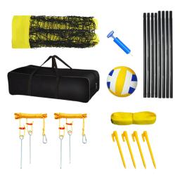 Professional Beach Volleyball Set para Homens e Mulheres, Rede Portátil, Bomba De Ar, Jogo De Esporte Ao Ar Livre - Image 2