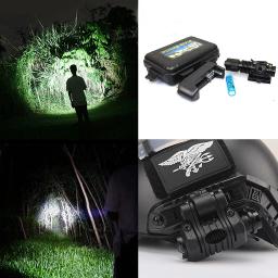 Conjuntos rápidos táticos de capacete, proteção total, máscara facial do crânio, lanterna, NVG Mount Game Kit, Airsoft, BBS, CQB, escaramuças - Image 6