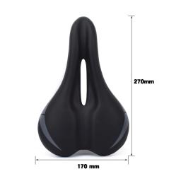 Assento de bicicleta confortável com amortecedor, Almofada do assento de bicicleta, Substituição de sela para MTB, Bicicletas dobráveis - Image 5