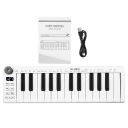 M-VAVE-Mini Teclado MIDI, Recarregável, 25-Teclas, Mini, Portátil, USB, Controlador - Image 5