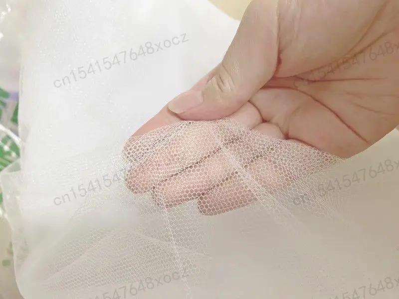 Branco quatro canto acampamento ao ar livre mosquito dossel net com saco de armazenamento inseto tenda proteção quarto rede cheia cama net grande - Image 1