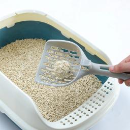 Cat Litter Scooper, Pá Profunda, Peneira de Bandeja, Areia com Punho Longo, Suprimentos Animais - Image 2
