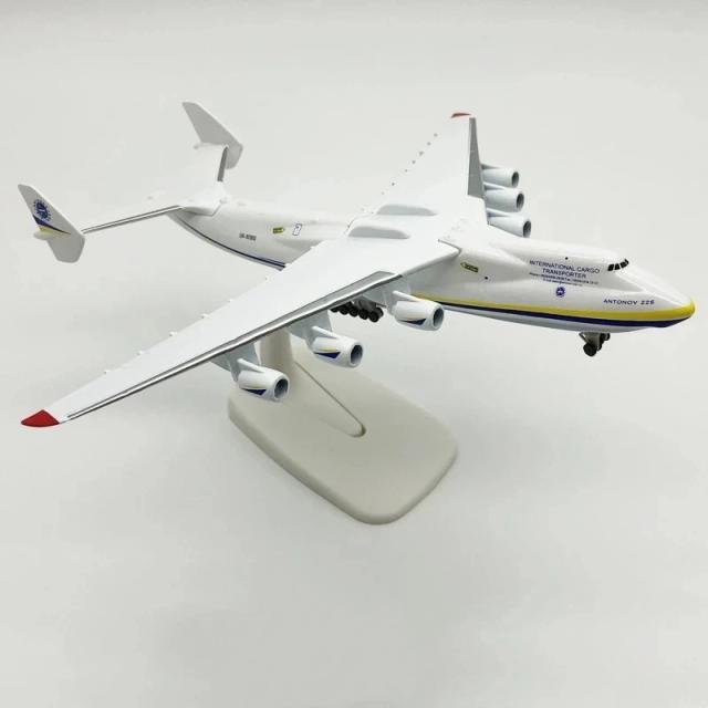 Antonov An-225 Mriya Modelo Avião 20cm Liga de Metal Réplica Colecionável