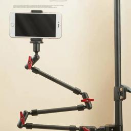 Suporte Para Câmera De Parede Gopro, Suporte Do Smartphone, Tablet De Estúdio, Clipe De Computador, Braço Mágico, 32" - Image 5