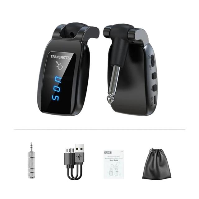 Transmissor e Receptor Sem Fio Recarregáveis para Guitarra Elétrica - Acessórios Essenciais com Pick Up