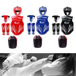 Karate Sparring Gear para Home Gym, Boxe Protetor Corporal, Treino, Muay Thai, 5x - Image 4