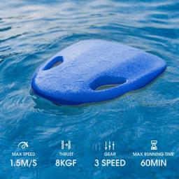 CAMORO-Kickboard de Natação Elétrica para Adultos e Crianças, Placa de Esporte Aquático, Treinamento Aquático, 60 Minutos, 92.5Wh, 3 Engrenagens - Image 3