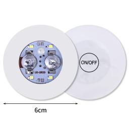 Luminous LED Cup Adesivos Luzes, Garrafas Coaster Lâmpadas, Bar KTV, Festa de Casamento, Cocktail Drink Copos, Vaso Decoração, 6cm, 1Pc, 20 Pcs - Image 6