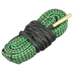 Caça fure gun cleaner snake.22 cal.223 cal.38 cal & 5.56mm 7.62mm rifle kit de limpeza ferramenta rifle barril calibre cobra corda - Image 1