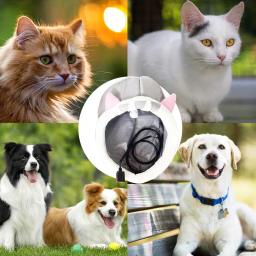 Lavável USB Aquecimento Cama para Animais de Estimação, Caverna aquecida com proteção contra superaquecimento, Aquecedor destacável para cães - Image 4