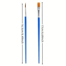 Pintura Caneta e Desenho Pincéis Conjunto, Artigos de Arte, Escova Materiais por Número, Artes, Artesanato, Costura, Casa, Conjuntos de 2-20 Pcs - Image 2