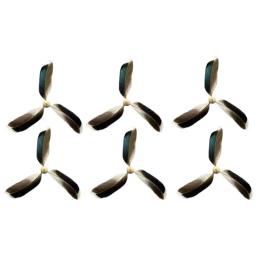 Brinquedo Teaser de Penas Resistente ao Desgaste para Gato, Varinha Interativa, Versátil, Recargas Teaser, 6Pcs - Image 1