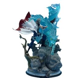 Naruto anime figura gk hatake kakashi 22cm figura de ação pvc personagens dos desenhos animados ornamentos de mesa amigos presentes aniversário brinquedos - Image 6